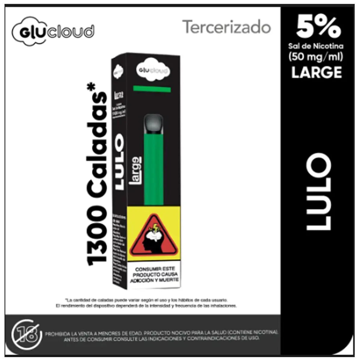 Glu Cloud - LARGE 1300 PUFF