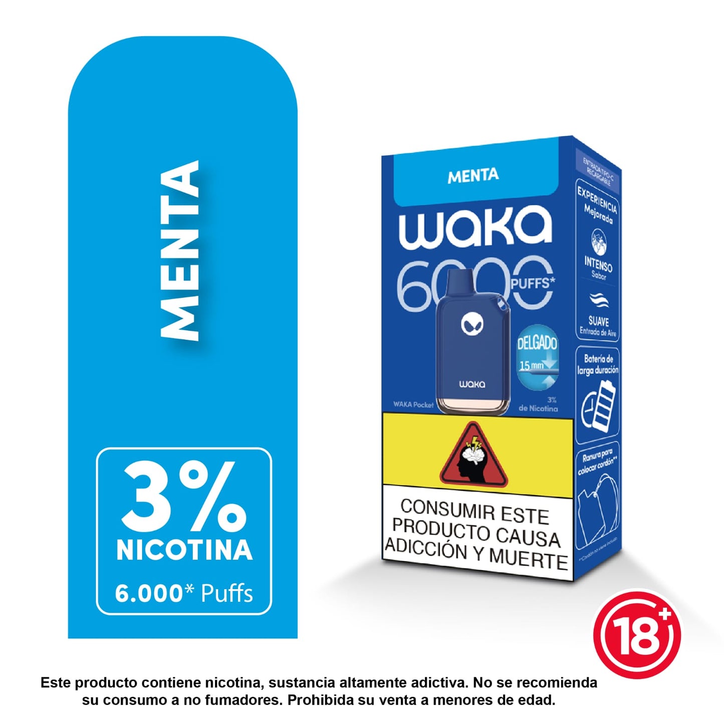 Waka POCKET - 6K 6000 PUFFS