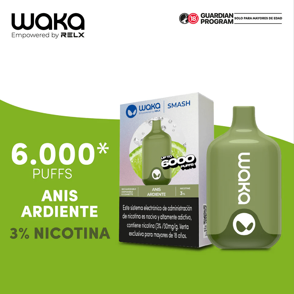 Waka SOPRO- 6K 6000 PUFFS