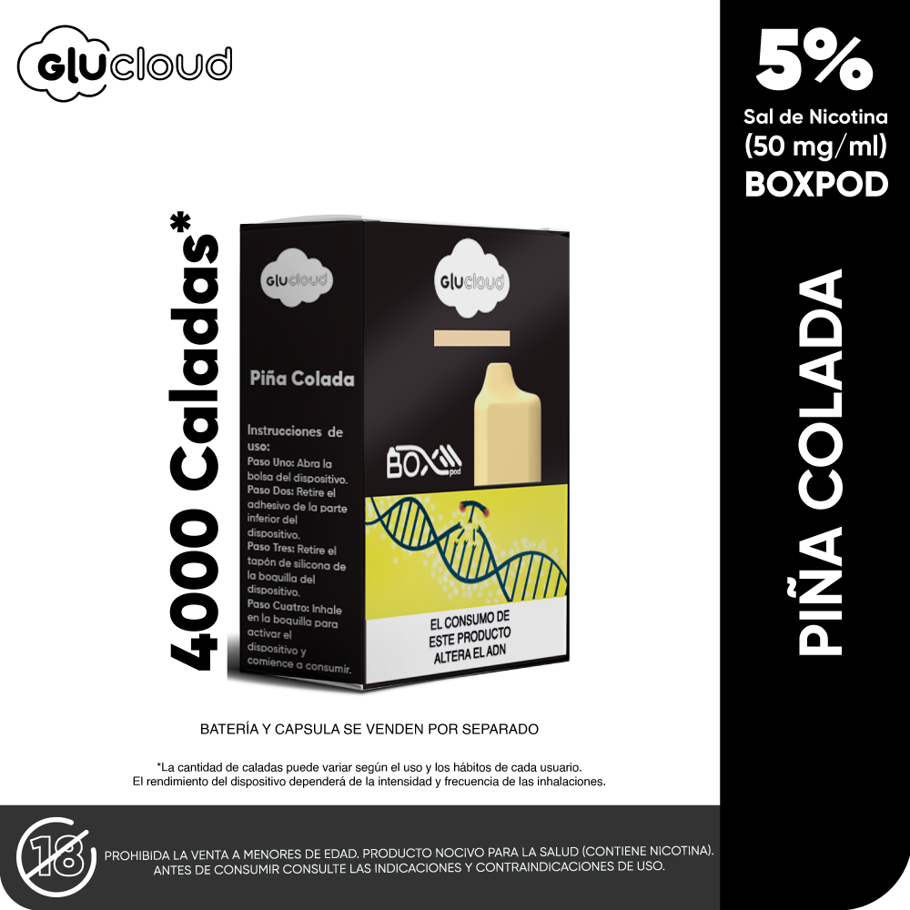 Glu Cloud - BOX POD y/o Batería