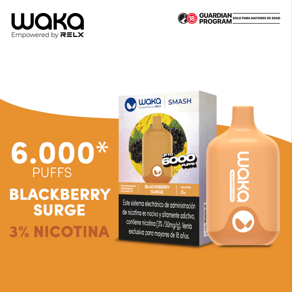 Waka SOPRO- 6K 6000 PUFFS