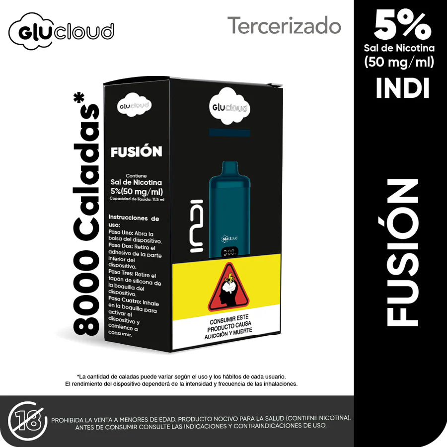 Glu Cloud INDI - 8k PUFFS