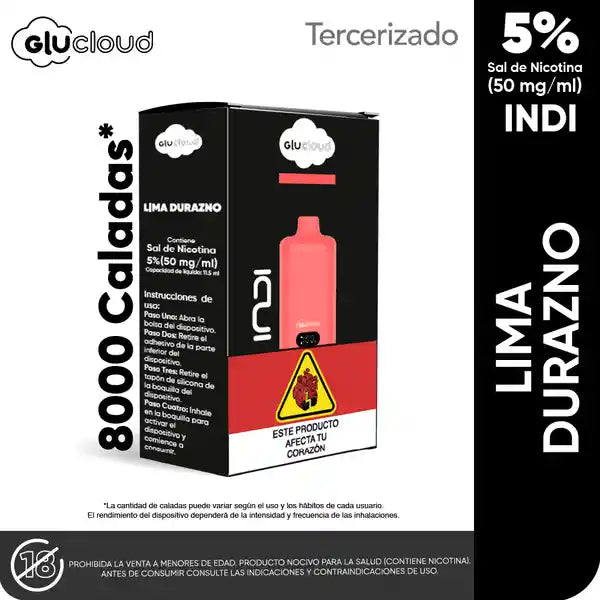 Glu Cloud INDI - 8k PUFFS
