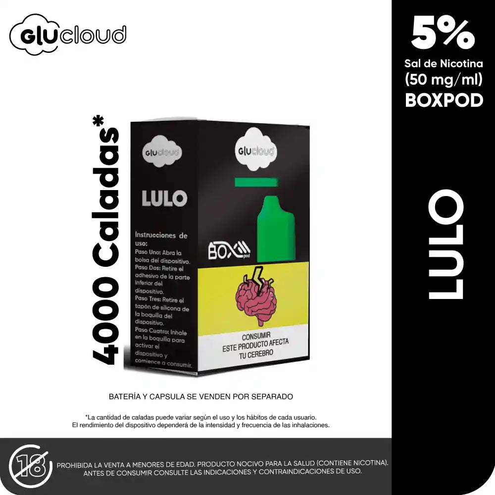 Glu Cloud - BOX POD y/o Batería