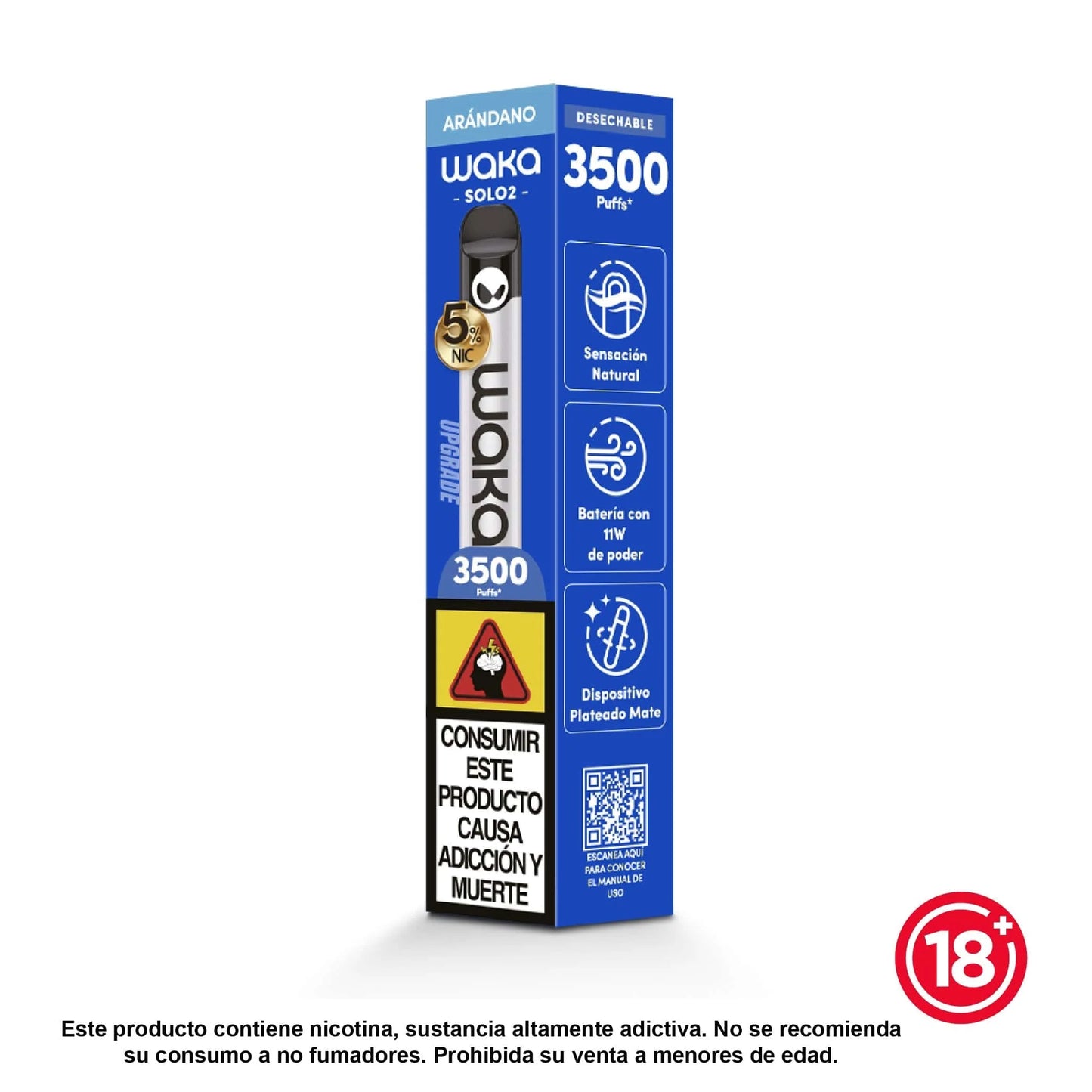 Waka SOLO 2 - 3.5k PUFFS