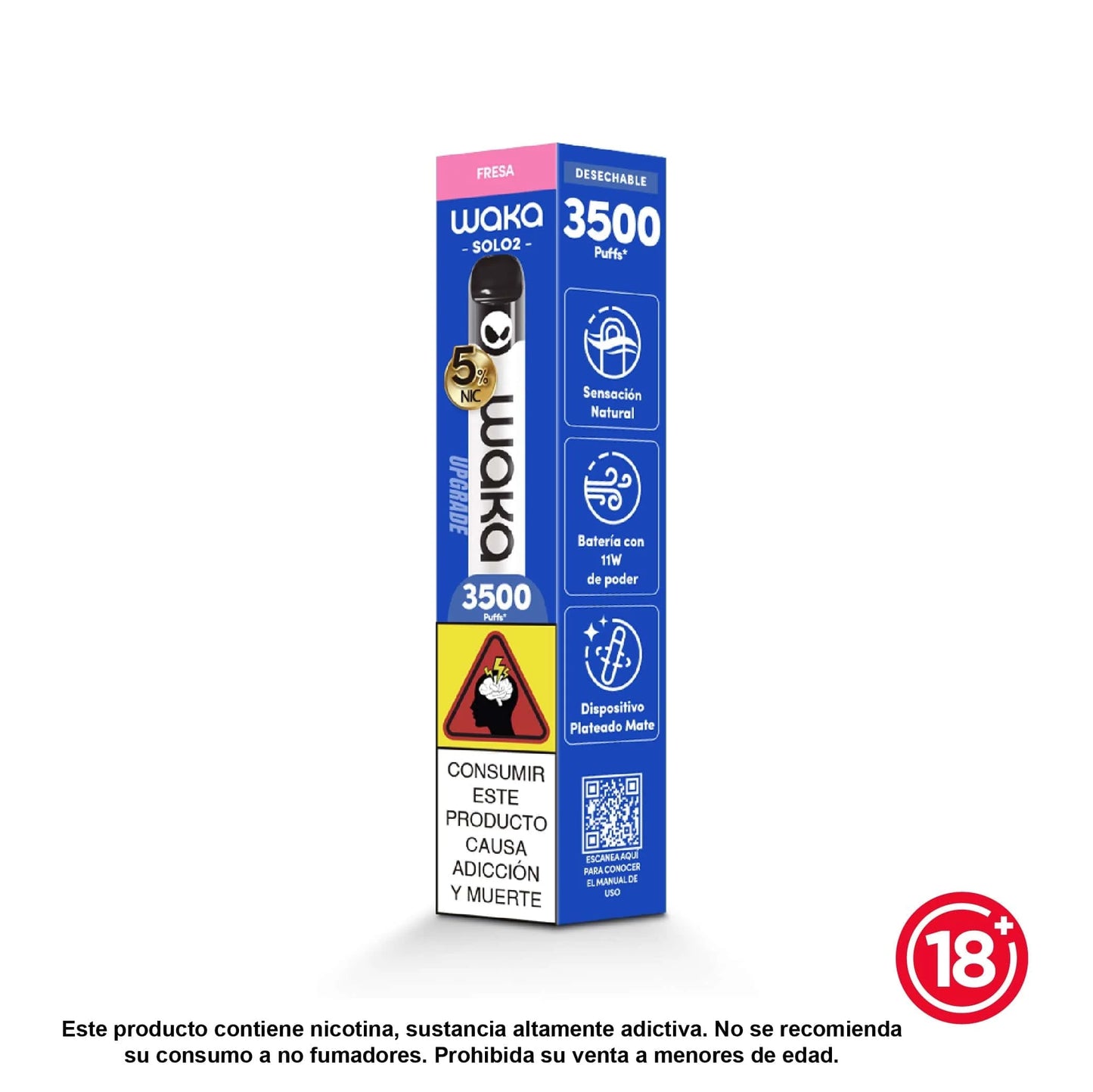 Waka SOLO 2 - 3.5k PUFFS