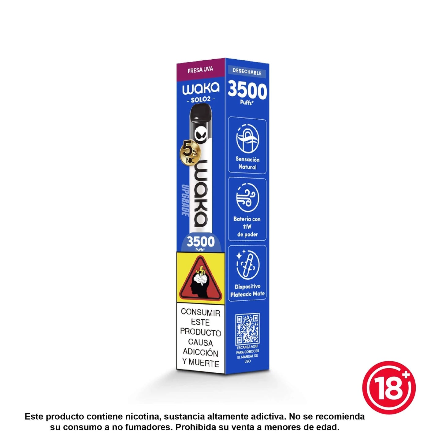 Waka SOLO 2 - 3.5k PUFFS