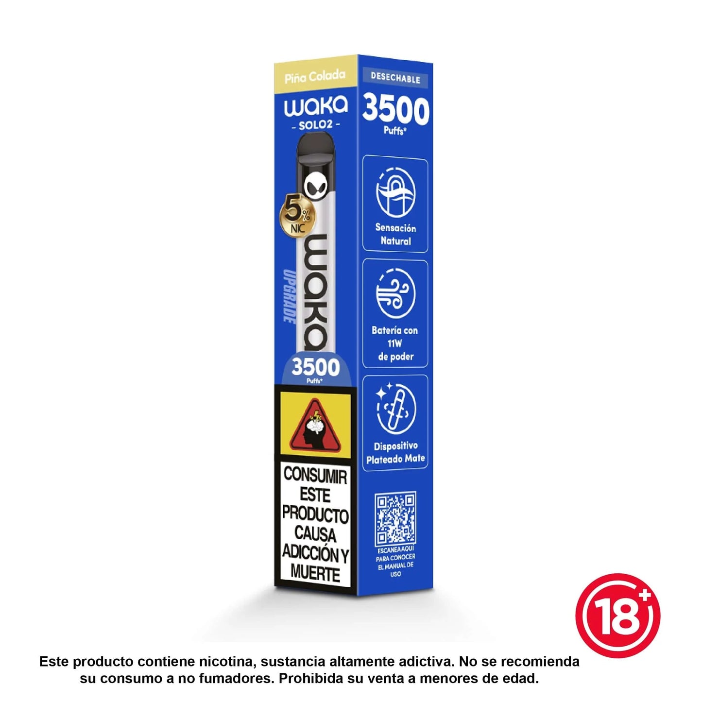 Waka SOLO 2 - 3.5k PUFFS