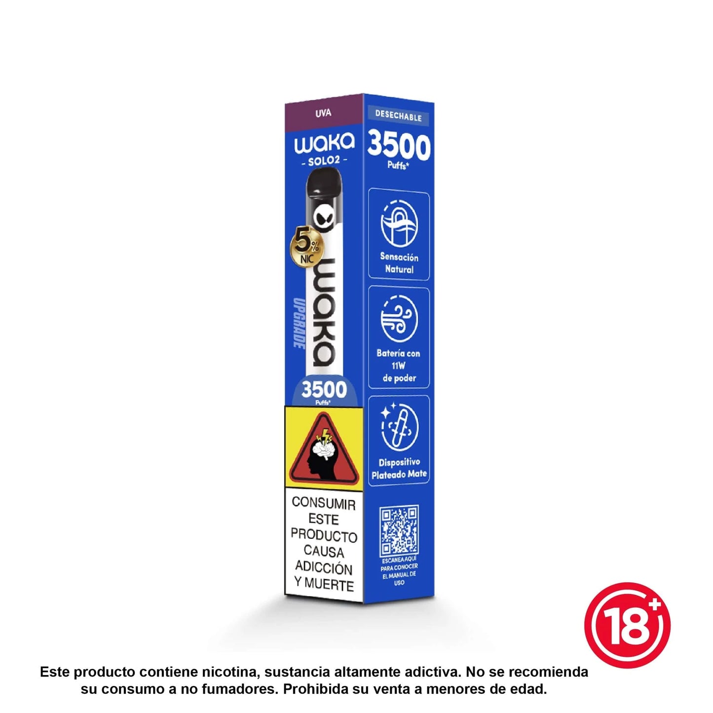 Waka SOLO 2 - 3.5k PUFFS