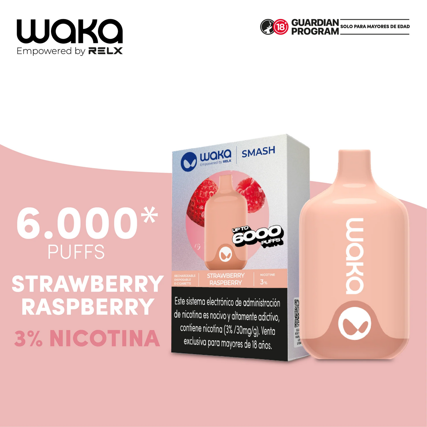 Waka SOPRO- 6K 6000 PUFFS