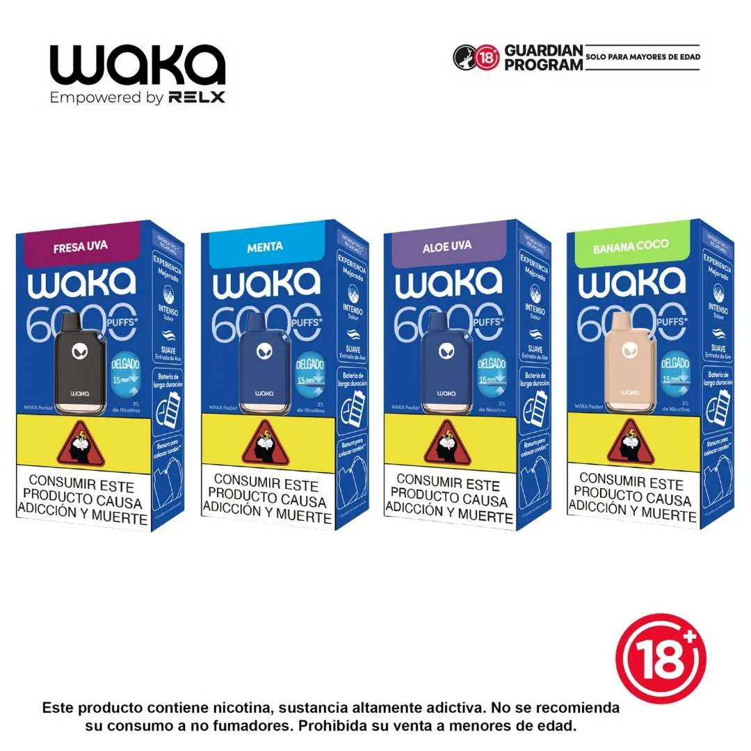 Waka POCKET - 6K 6000 PUFFS