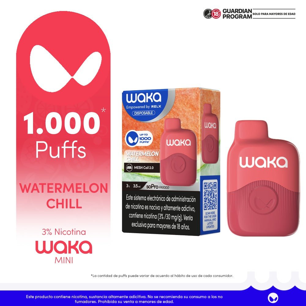 Waka SOPRO - 1k 1000 PUFFS - EDICION LIMITADA