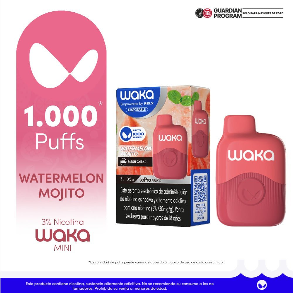 Waka SOPRO - 1k 1000 PUFFS - EDICION LIMITADA