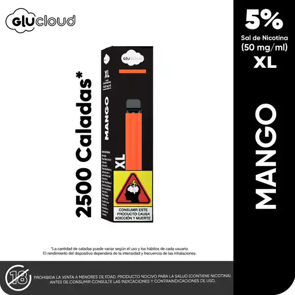 Glu Cloud XL+ -  2.5 PUFFS