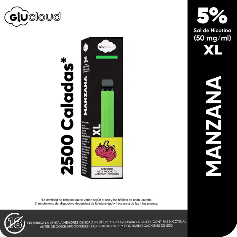 Glu Cloud XL+ -  2.5 PUFFS