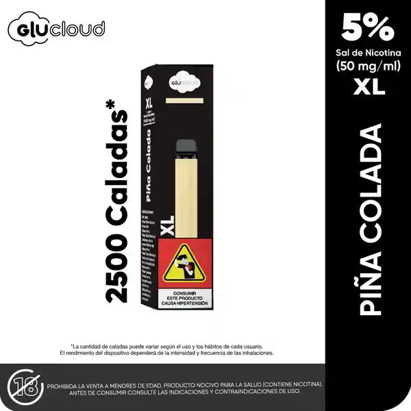 Glu Cloud XL+ -  2.5 PUFFS