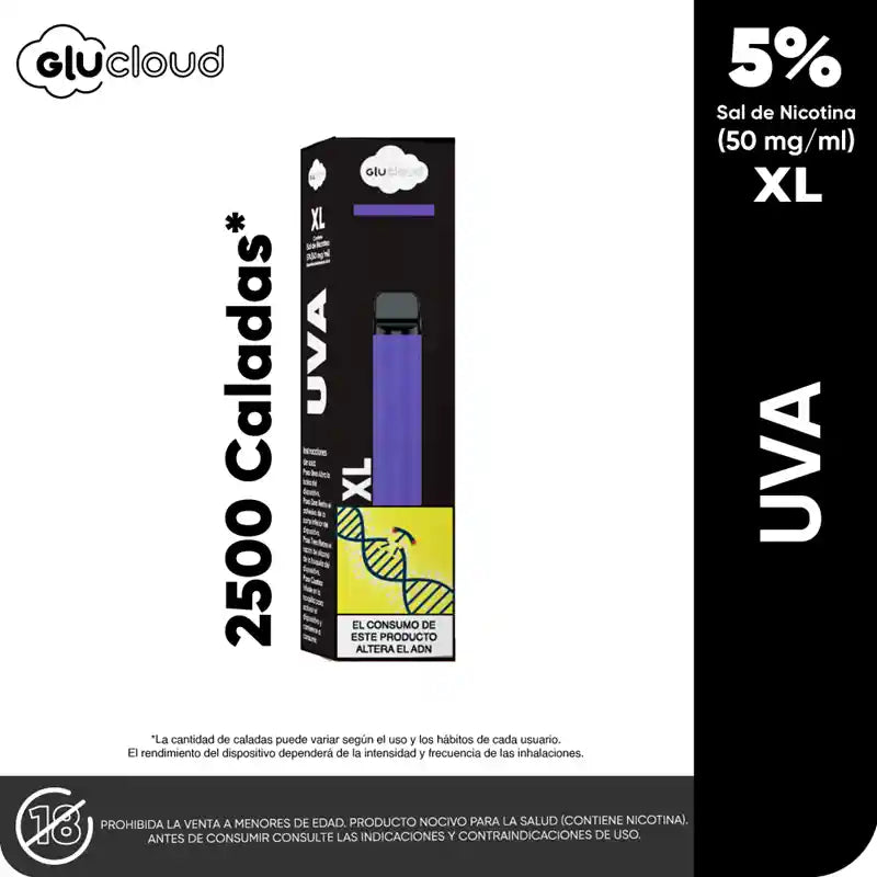 Glu Cloud XL+ -  2.5 PUFFS
